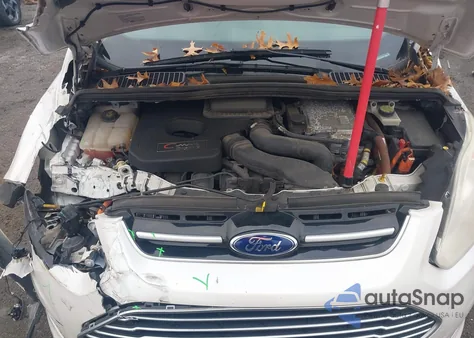 2014 Ford C-Max Energi Sel from USA, damaged, VIN 1FADP5CUXEL518914